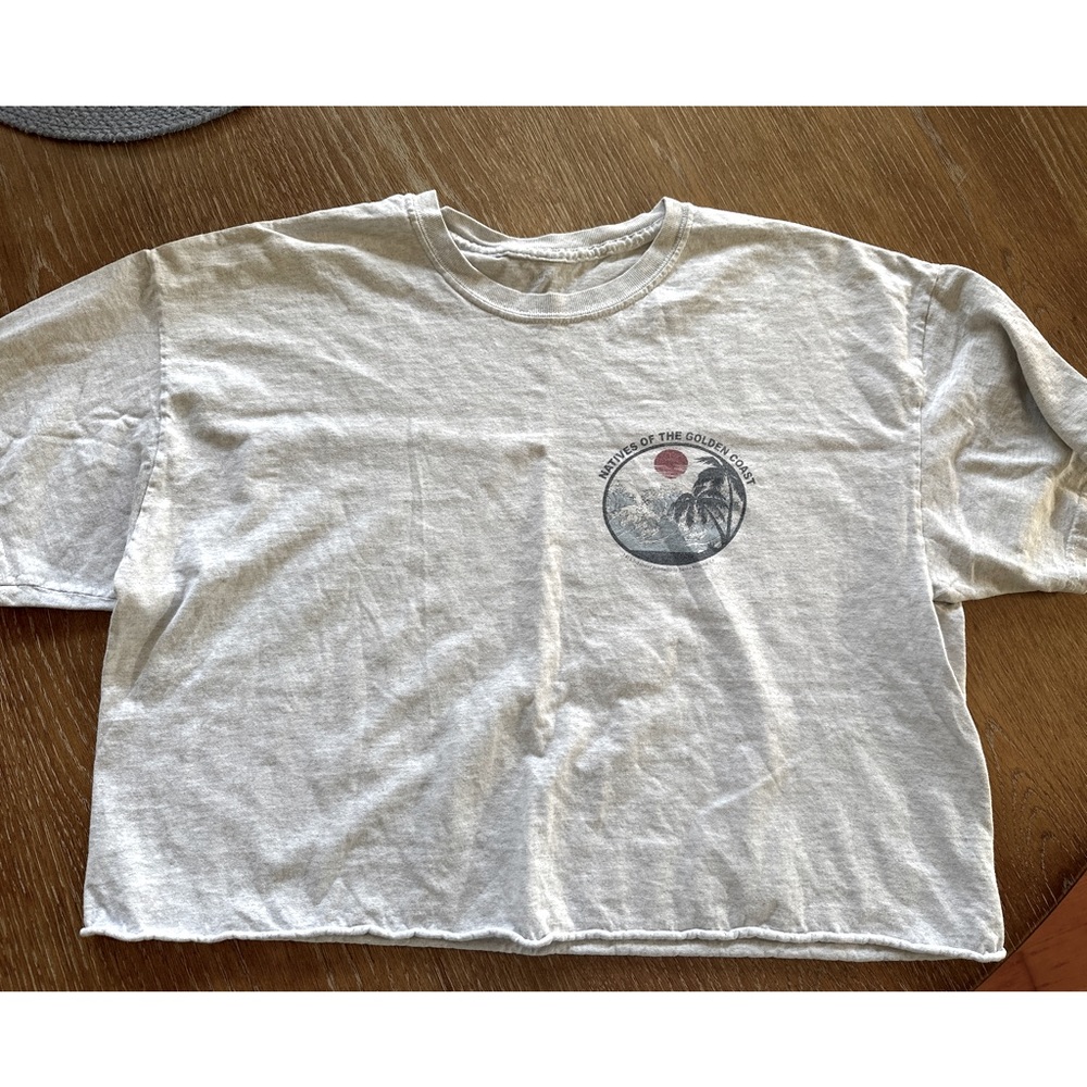 Vintage Natives of the Golden Coast Cropped Tee